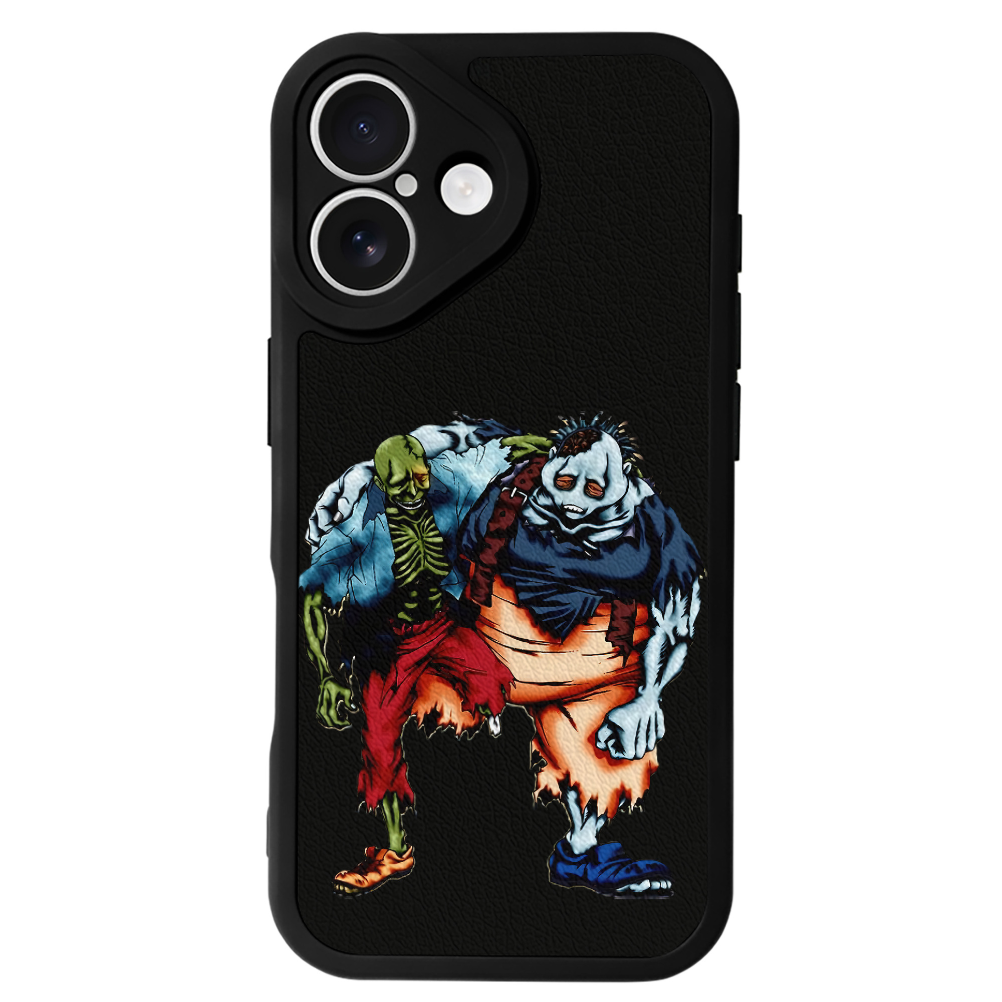 （画像用） 遊☆戯☆王 Yu-Gi-Oh! 【iPhone 16シリーズ対応】シリコンスマホケース（レザー調） 材質：シリコン